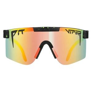 PIT VIPER The Monster Bull Original Sunglasses Polarized Orange Wide NEW